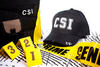 CSI hat, caution tape