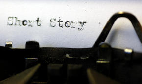 Short story on a typewriter