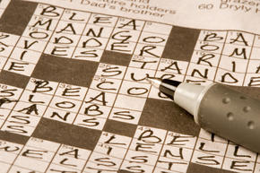 crossword puzzle