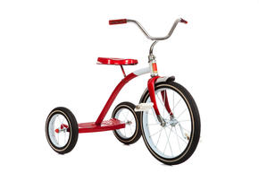 Red tricycle
