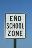 End School year sign