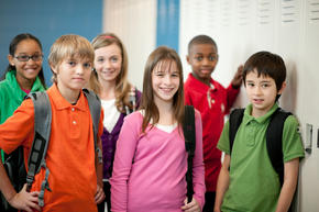 middle school students