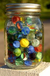 jar of marbles