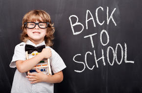back to school kid
