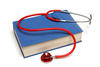 book and stethoscope