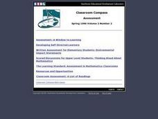 Assessment in Math Lesson Plan