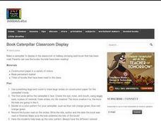 Book Caterpillar Lesson Plan