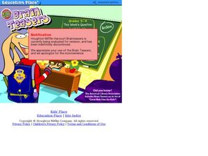 Brain Teasers Activity