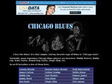 Chicago Blues Lesson Plan