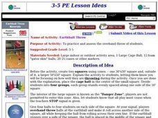Earthball Throw Lesson Plan