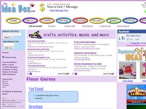 Flour Germs Activity