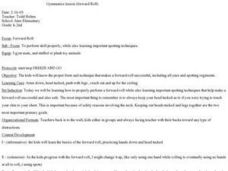 Forward Roll Lesson Plan