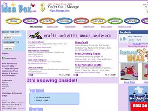 It's Snowing Inside!! Activity