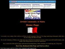 Jewish Community of Malta Lesson Plan