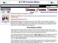 Locomotor License Lesson Plan
