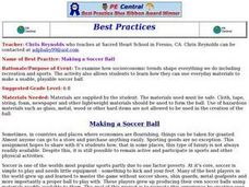 Making a Soccer Ball Lesson Plan