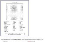 Mothers Day Worksheet