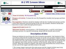 My Pyramid Tag Lesson Plan