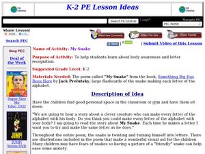 My Snake Lesson Plan