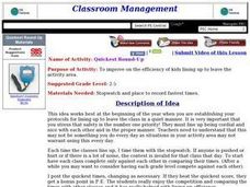 Quickest Round-Up Lesson Plan