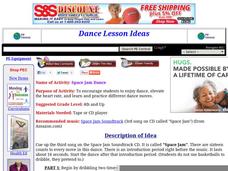 Space Jam Dance Lesson Plan