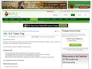 Team Tag Lesson Plan