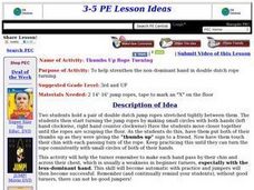 Thumbs Up Rope Turning Activity