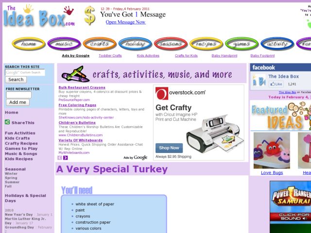 A Very Special Turkey Activity