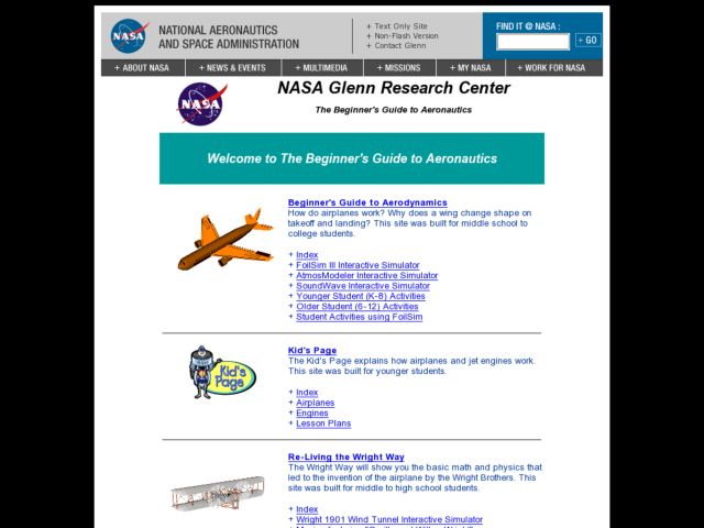 Aeronautics  Activities Lesson Plan