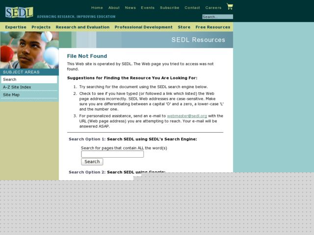 Alternative Learning Environments Lesson Plan