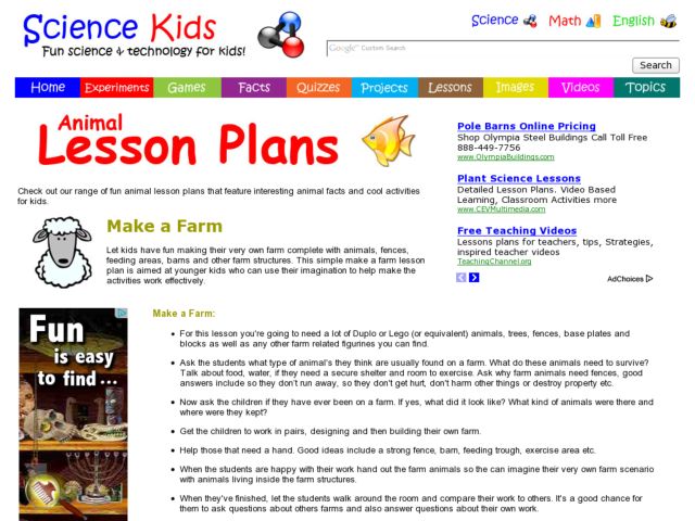 Make A Farm Activity