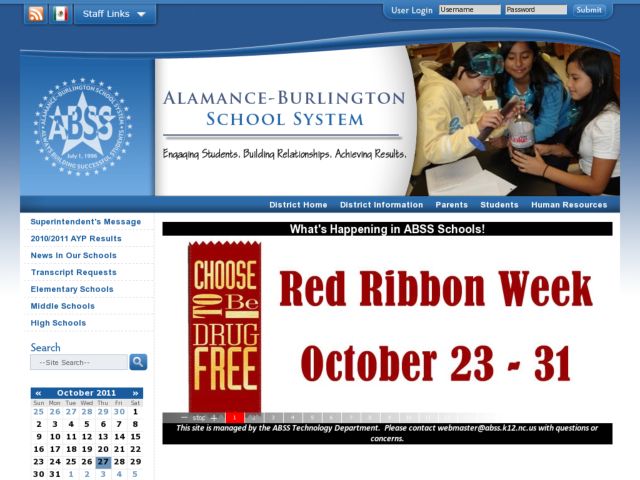 Welcome to the Alamance-Burlington School System Lesson Plan