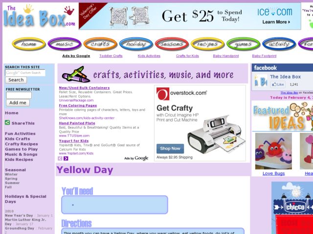 Yellow Day Activity