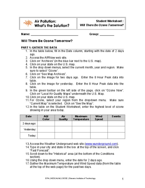 Air Pollution: What's the Solution? Interactive