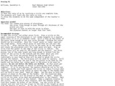 Proving Pi Lesson Plan