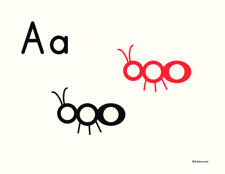 Alphabet Cards Printables