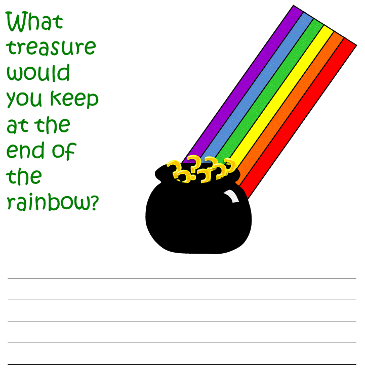 St. Patrick's Day Creative Writing Prompt Writing