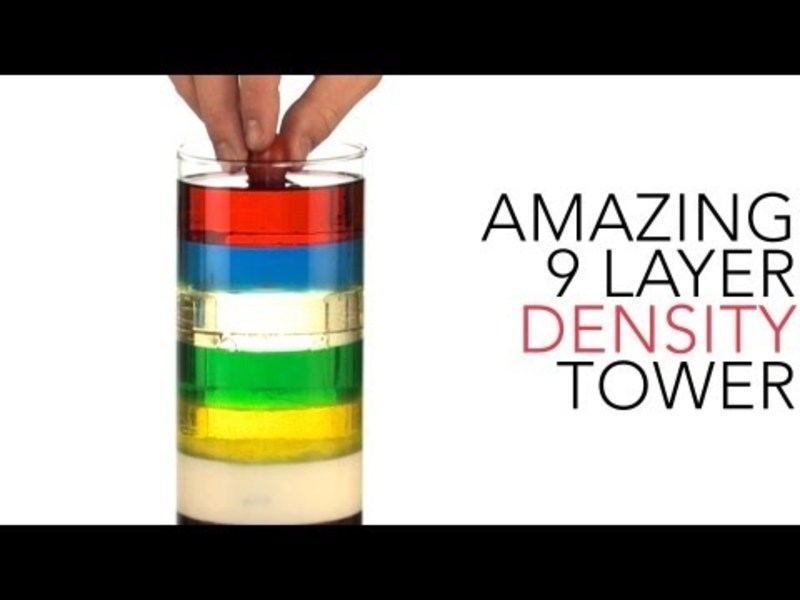 Amazing 9 Layer Density Tower - Sick Science! #012 Instructional Video