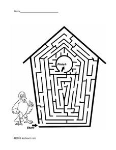 Amazing Mazes Worksheet