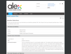 Weather Detectives Lesson Plan