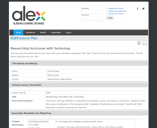 Researching Hurricanes with Technology Lesson Plan