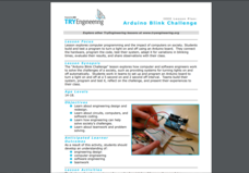 Arduino Blink Challenge Lesson Plan