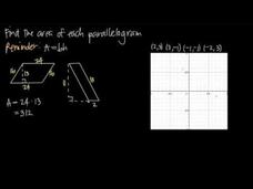 Area of Parallelograms Instructional Video