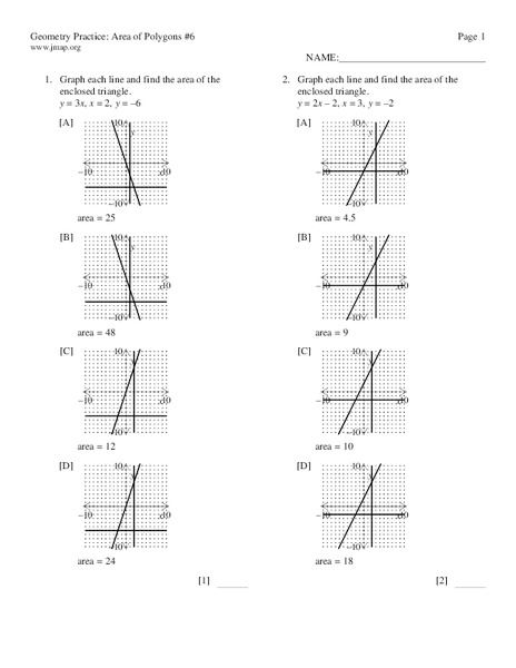 Area of Polygons Lesson Plan