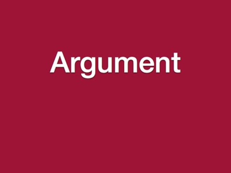 Argument Instructional Video