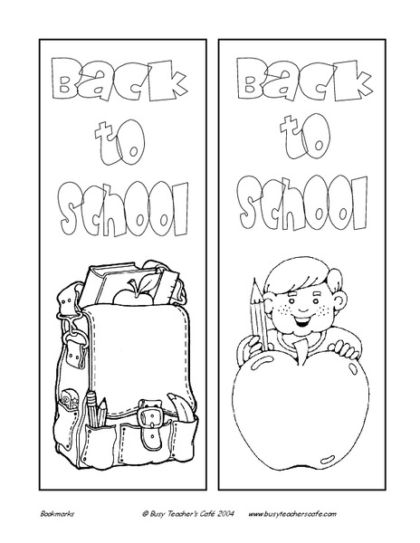 Back to School Printables
