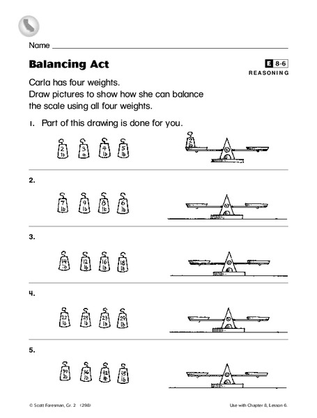 Balancing Act Worksheet