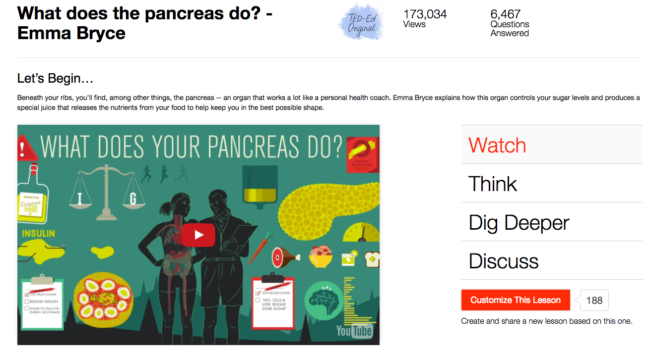 What Does the Pancreas Do? Instructional Video