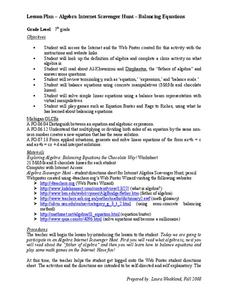 Balancing Equations Lesson Plan