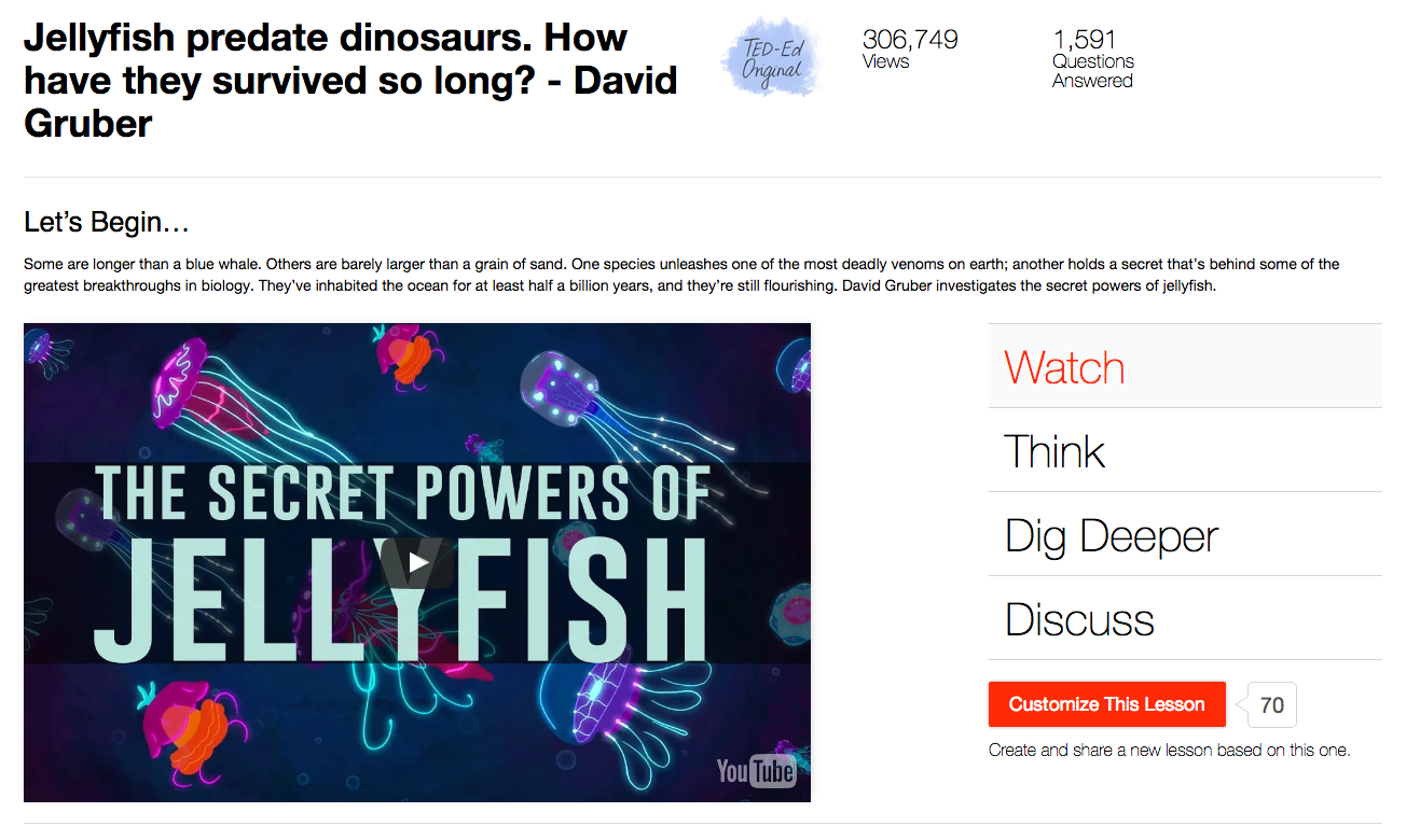 Jellyfish Predate Dinosaurs. How Have They Survived So Long? Instructional Video